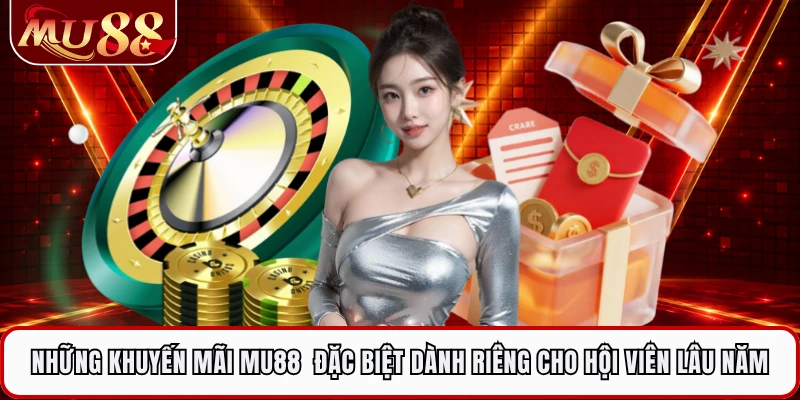 Những khuyến mãi MU88 đặc biệt dành riêng cho hội viên lâu năm